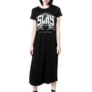 Killstar Slay Side Split Dress